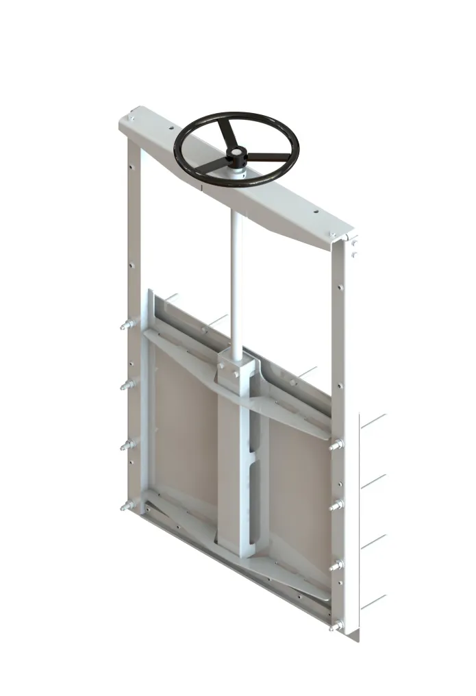 VANNE MURALE INOX 304